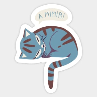 A mimir Sticker